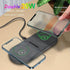 Dual 20W Wireless Charger for Multiple Devices, 40W Fast Wireless Charging Pad/Mat for Apple iPhone, AirPods, for Samsung Galaxy, Google Pixel......