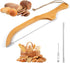 Bread Knife For Homemade Bread Sourdough,Sourdough Bread Knife,Solid Wood Handle With Extra 1 Piece Premium Stainless Steel Blade,Gifts For Sourdo...