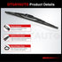 OTUAYAUTO 14" Rear Windshield Wiper Blade - Replacement for 2003-2010 Porsche Cayenne, 2008-2012 Jeep Liberty (Pack of 2)...