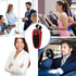 Retractable Wireless Headset Wireless Headphones Business Office Driver Earbud with Clip Retractable Noise Canceling Earbud...