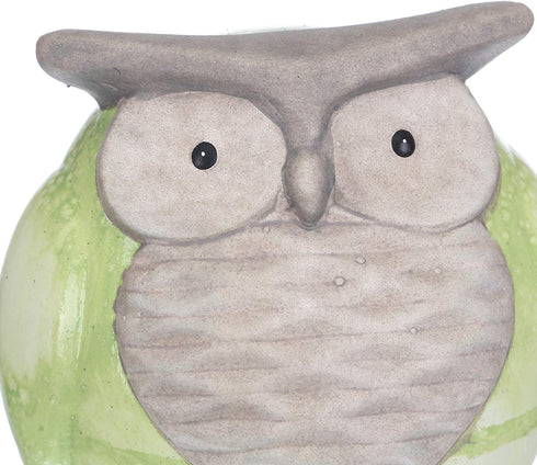 Topadorn Ceramic Owl Statue for Garden Décor,Garden Statue Figurine Tableshelp Ornaments Statues...