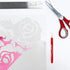 Siser Glitter HTV 11.8"x5ft Roll - Iron on Heat Transfer Vinyl (Neon Pink)...