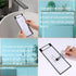 4Pcs Magnetic Note Pads, 4"x12" Memo Grocery List Whiteboard for Fridge, Shopping to Do List with 5 Markers and Eraser for Home Kitchen...