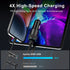 ?MFI Certified? 40W USB C Car Charger, Dual PD Cigarette Lighter Adapter, 2 Port Type C Fast Charging Car Plug with 2 Pack 3.3FT Lightning Cable f...