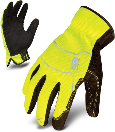 IRONCLAD Gloves for Men, Multi Color Option, Sized S/M/L/XL/XXL, X-Large, HI-VISIBILITY YELLOW...