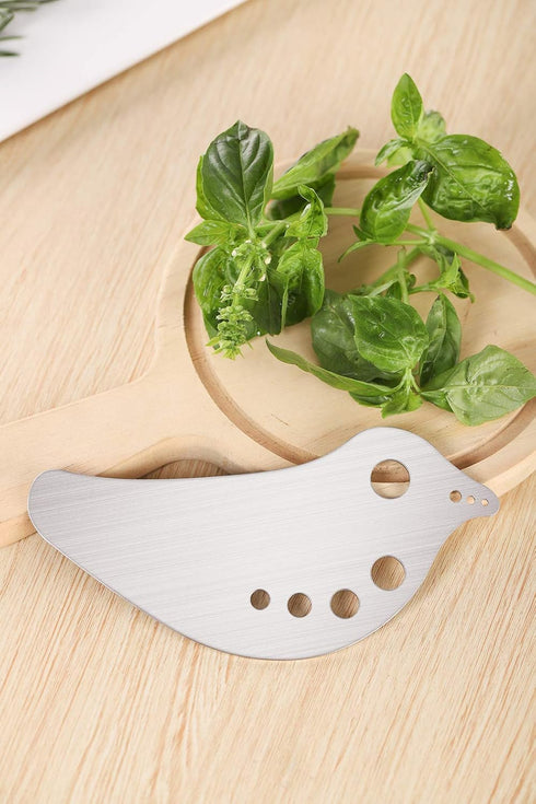 Stainless Steel Herb Stripper for Kale, Chard, Collard Greens - Multi-Function Leaf Remover, LooseLeaf Stem Removal Kitchen Gadget, Easy Kale Stem...