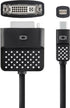 Belkin Mini Displayport To DVI Adapter - Compatible with 1080P Monitors - DVI to Displayport Adapter - DP to DVI Adapter - Connect TV & Monitors t...