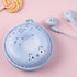 QearFun Donut Earbuds for Kids, Cute Earbud & in-Ear Headphones Wired Gift for School Girls and Boys with Microphone and Lovely Earphones Storage ...