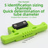 Fiber Optical Cable Stripping Tool Loose Tube Buffer Mid-Span Access Tool 1.9mm~3.3mm Fiber Optic Stripper green 1pcs...