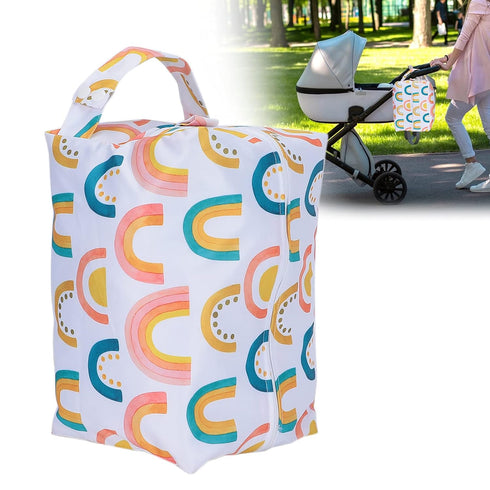 Baby Diaper Pouch, Waterproof Baby Diaper Bag Travel Bags for Toddler for Storing for Infant...