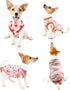 9 Pieces Small Dog Clothes Dog T-shirt Puppy Clothes Shirts Cute Print Pet Dog Shirt Small Dog Clothes Summer Pet Shirt Doggie Vest for Small Dogs...