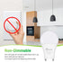 GU24 LED Light Bulb, 3000K Warm White, 9W(100W Equivalent), 800 Lumens, A19 Shape GU24 LED Bulbs, Twist and Lock GU24 Pin Base with Two Prongs, No...