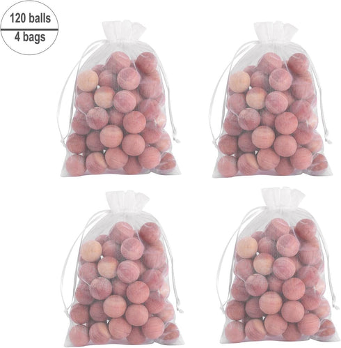Cedar Blocks for Clothes Storage 120 Cedar Balls for Clothes Storage...