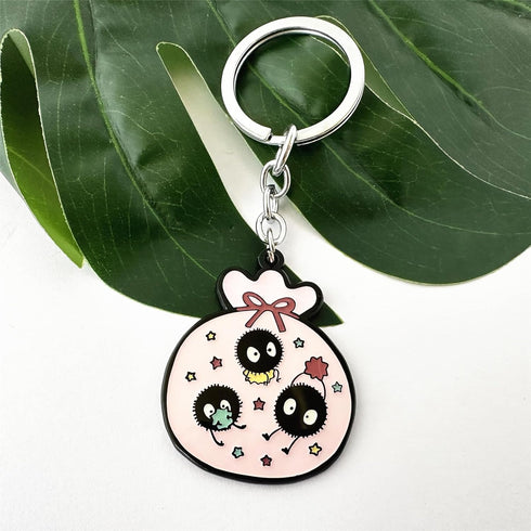 Cartoon Cute Anime Keychain, Zinc Alloy Anime Key Chain for Women and Men...