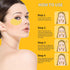 24K Gold Eye Masks for Dark Circles and Puffiness 70PCS, Under Eye Patches for Puffy Eyes Treatment, Under Eye Mask w/Caffeine, Hyaluronic Acid, P...