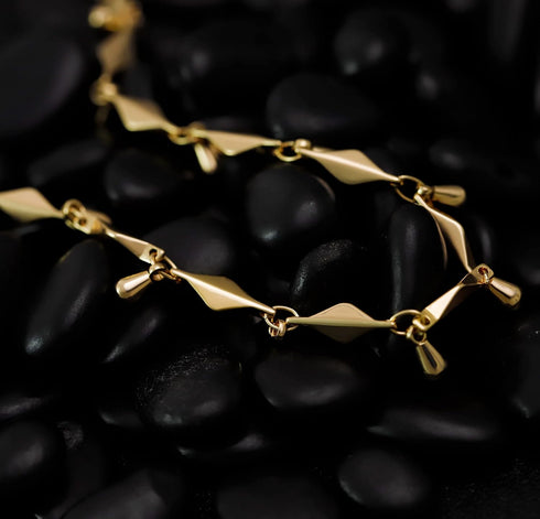 Dainty Gold Choker Necklace 14k Gold Plated CZ Leaf Drop Beads Chain Chokers Handmade Delicate Simple Necklaces Jewelry...