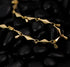 Dainty Gold Choker Necklace 14k Gold Plated CZ Leaf Drop Beads Chain Chokers Handmade Delicate Simple Necklaces Jewelry...