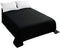 Sfoothome Twin Flat Sheet Black Top Sheet, Premium Hotel 1-Piece, Luxury and Soft 1500 Thread Count Quality Bedding Flat Sheet, Wrinkle-Free, Stai...