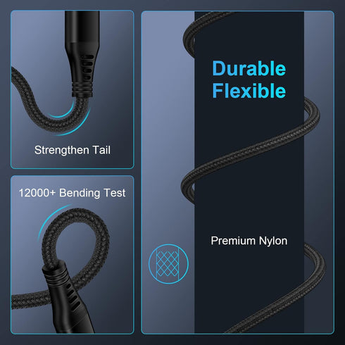 Type C Android Charger Super Fast Charging Block for Samsung Galaxy A15 A14 5G A54 S24 S23 Ultra S22 S21 S20 S10 A03S,48W Dual Port Car Adapter Qu...