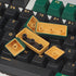 Happy Balls Keycaps Doubleshot PBT Keycap Set Custom OEM Profile Cherry MX Keyset for 61 63 64 66 68 84 87 96 100 104 108 MX Switches Mechanical K...
