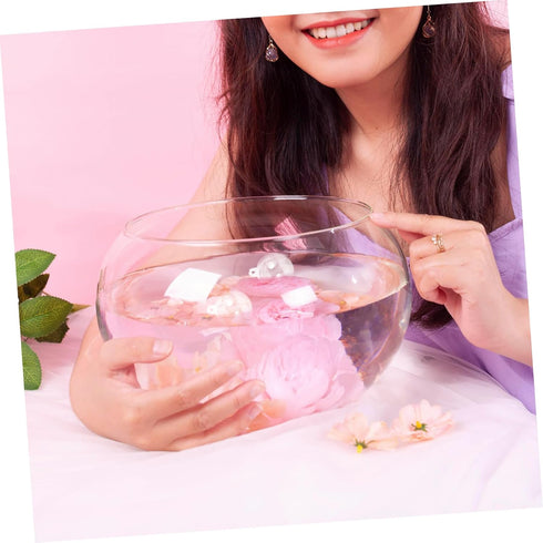 10pcs Fish Float Home Decor Fish Decorations Party Supplies Aquarium Decorations Aquarium Float Balls Fillable Ball Clear Plastic Ornaments Balls ...