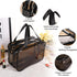 WEISIPU Large Waterproof Clear Travel Bag for Toiletries - Transparent Makeup Bag with Double Zipper Design - TSA Compliant Carry-On for Men and W...