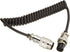 4 Pin Microphone Extension Cord for Cobra/Uniden CB Plus Ham Radios - Workman EX4...