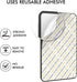 AHASTYLE Phone Credit Card Holder Stick On, Slim Phone Wallet Strong Adhesive Silicone Card Pouch Sleeve Compatible with iPhone/Android/Samsung Ga...