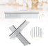 2 Pieces Macrame Comb Macrame Brush Macrame Fringe Comb Dog Stainless Steel Metal Combs Macrame Tassel Brush Supplies For Macrame Fringe Cord Pet ...
