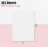 Shindel 102 Sheets White Cardstock Paper, Heavy Duty Construction Paper Kids Art Crafts Card for Art Class Invitation Making Scrapbooking 250gsm...