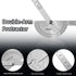 Angle Protractor 0-180 Degrees, Stainless Steel Angle Finder, Double Arms Protractor Ruler Woodworking Degree Protractor Craftsman Measuring Tools...