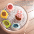 3PCS DIY Spinner Fidget Toys for Boy Girl, Window Spinning Sensory Toy with Suction Cup Top, Baby Bath Toys 12-18 Months, First Birthday Gifts for...