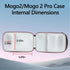 Hard Case Compatible with XGIMI MoGo 2 Portable Projector?XGIMI MoGo 2 Pro 1080P Portable Projector, Carrying Storage Case for MoGo 2 Projector...