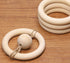 Penta Angel 10Pcs 70mm/2.75" Natural Unfinished Large Wooden Rings Circle Wood Pendant Connectors for DIY Projects Jewelry and Craft Making...
