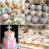 HiParty 3Pcs/Set Mini Angel Baby & Wings Fondant Molds Angelic Cherub Silicone Cake Decorating Tools Polymer Clay Molds for Boy Baby Shower Baptis...