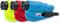resqme The Original Emergency Keychain Car Escape Tool, 2-in-1 Seatbelt Cutter and Window Breaker, Made in USA, Family Pack of 3, Red, Blue, Yello...