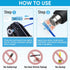 TICONN 160Pcs Heat Shrink Wire Connectors, Waterproof Automotive Marine Electrical Terminals Kit, Crimp Connector Assortment, Ring Fork Spade Butt...