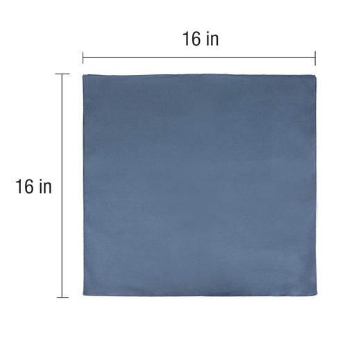 CleanAide® Suede Microfiber Cloth Towel, 16 by 16 Inches, Blue, 12 Pack...