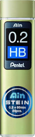 Pentel C272W-HB AIN STEIN Mechanical Pencil Lead 20 Lead...
