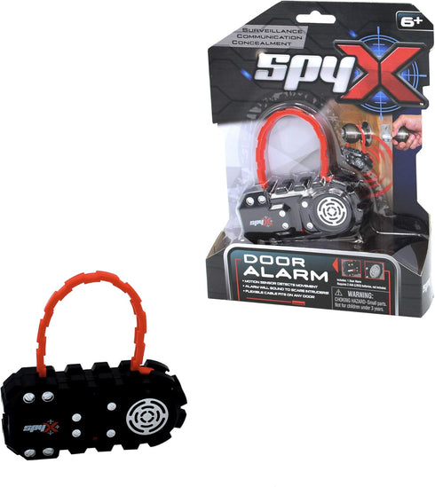 SpyX Door Alarm - Door Monitor That Detects Motion to Protect Your Stuff & Scare Away Intruders. Motion Sensor Alarm for Kids. New Spy Gear Toy Co...