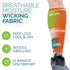 Calf Compression Sleeves for Men and Women - Leg Compression Sleeve - Footless Compression Socks for Runners, Shin Splints, Varicose Vein & Calf P...