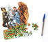 Playhouse Wizard of Oz Poppy Fields 26-Piece Die-Cut Shaped Mini Puzzle for Kids...