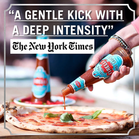 FIRELLI Italian Hot Sauce | 5oz Bottle (Pack of 1) | Perfect Kick for Pizza, Ramen, Eggs | Great Balanced Flavor, Gluten Free, Keto, All Natural, ...