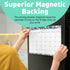 S&O Floral Magnetic Fridge Calendar from January 2024-June 2025 - Tear-Off Refrigerator Calendar to Track Events & Appointments - 18 Month Magneti...