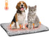 Nobleza Self Heating Cat Bed, Super Soft Thermal Dog Crate Bed Mat for Sleeping, Washable Anti-Slip Self Warming Pet Kennel Pad for Small Medium C...