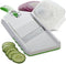 PrepSolutions Adjust-A-Slice Mandoline Slicer, Green – Adjustable Thickness, Perfect for Vegetables, Fruits, and More...