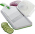 PrepSolutions Adjust-A-Slice Mandoline Slicer, Green – Adjustable Thickness, Perfect for Vegetables, Fruits, and More...