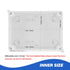 Waterproof Electrical Junction Box (5.9"x4.3"x2.8") with 10 Reserved Holes for Electronics - Sturdy ABS Plastic IP65 Dustproof Project Enclosure -...