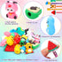 80 Pcs Scented Bookmarks and Scented Pencils with Cute Pencil Toppers Set Fun Pencils Fruit Food Theme Scratch and Sniff Bookmarks Cartoon Pencil ...