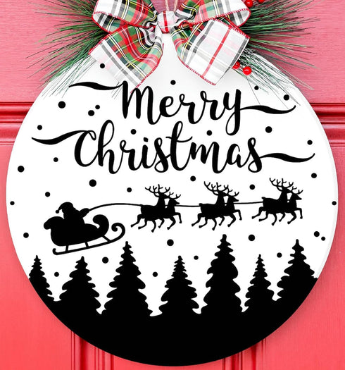Christmas Stencils for Painting on Wood Shirts Holiday Cookie, 11Pcs 12 inch Reusable Christmas Paint Stencil for Door Hanger Merry Christmas Temp...